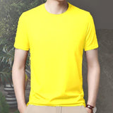 Stretchable Round Neck T-shirt for men