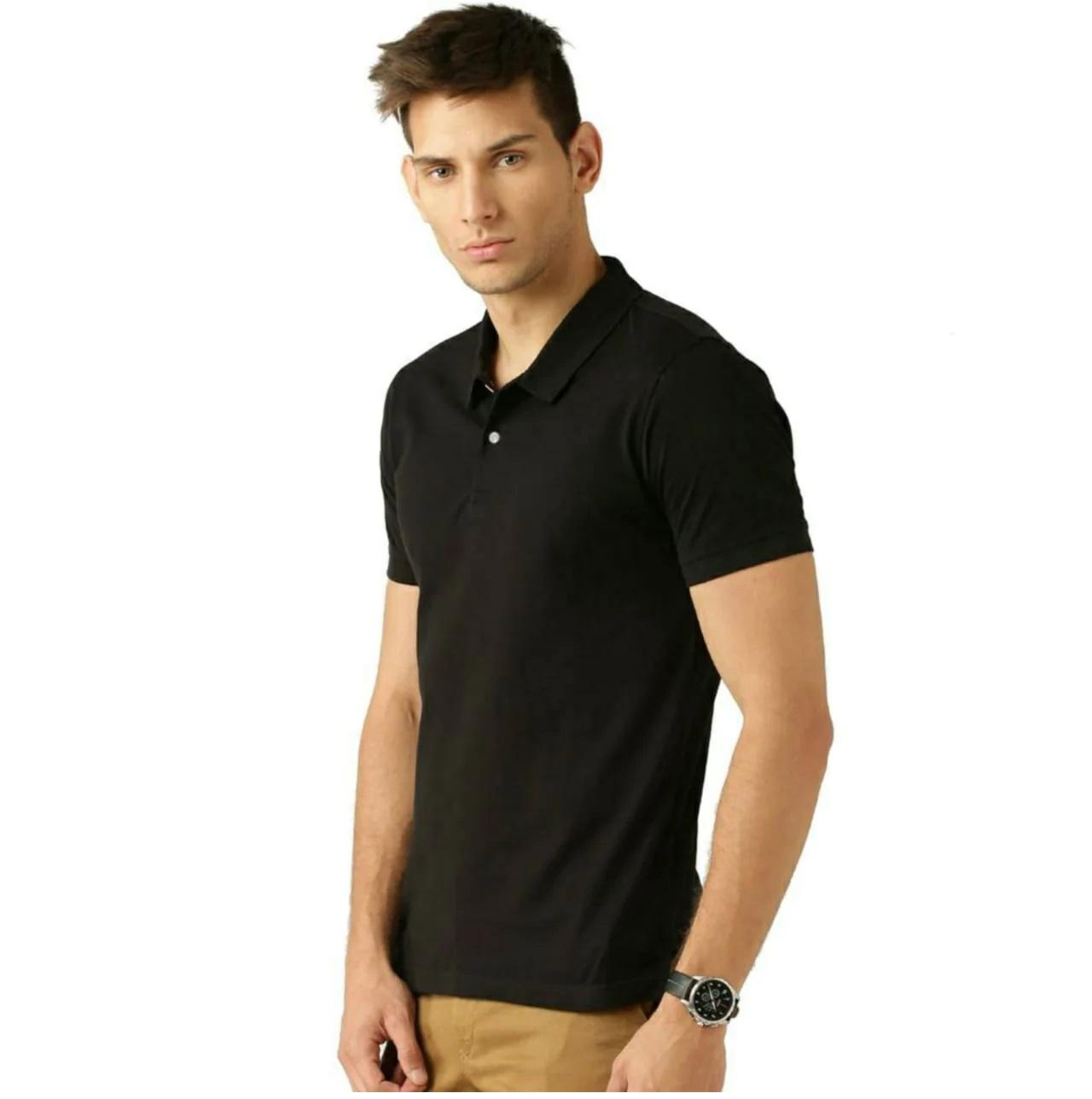 Polo Matte T-Shirts For Men, pack of 4, for Jogger