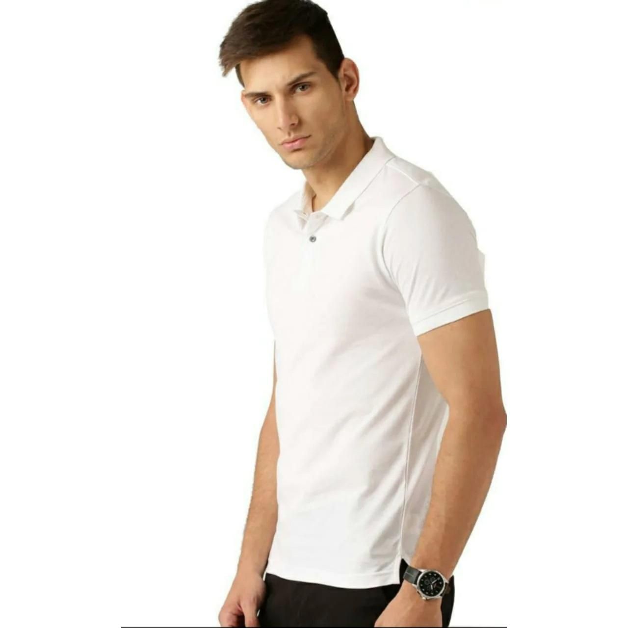 Polo Matte T-Shirts For Men, pack of 4, for Jogger