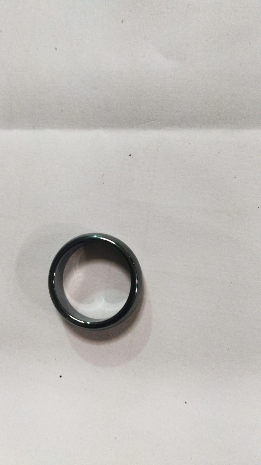 Black Rings Anxiety Balance Stone