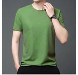 Stretchable Round Neck T-shirt for men