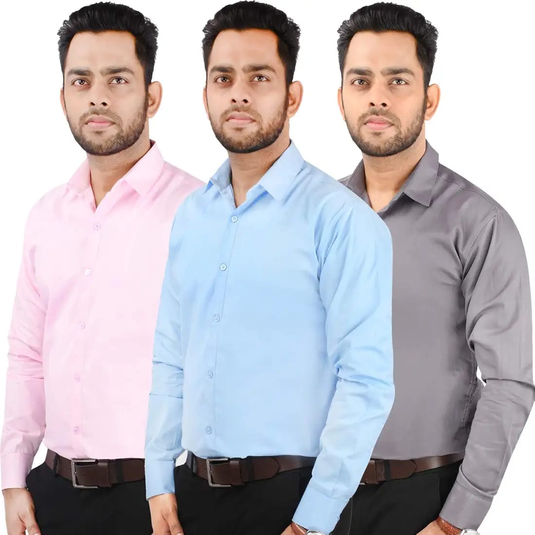 Full Sleeve Shirt(pack of 3)