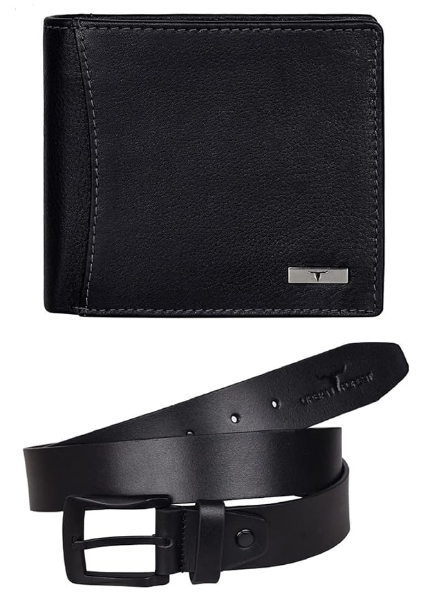 Wallet and Belt for men combo