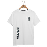 Men's Round Neck Printed T Shirt ( Black & White- Pack of 3 )