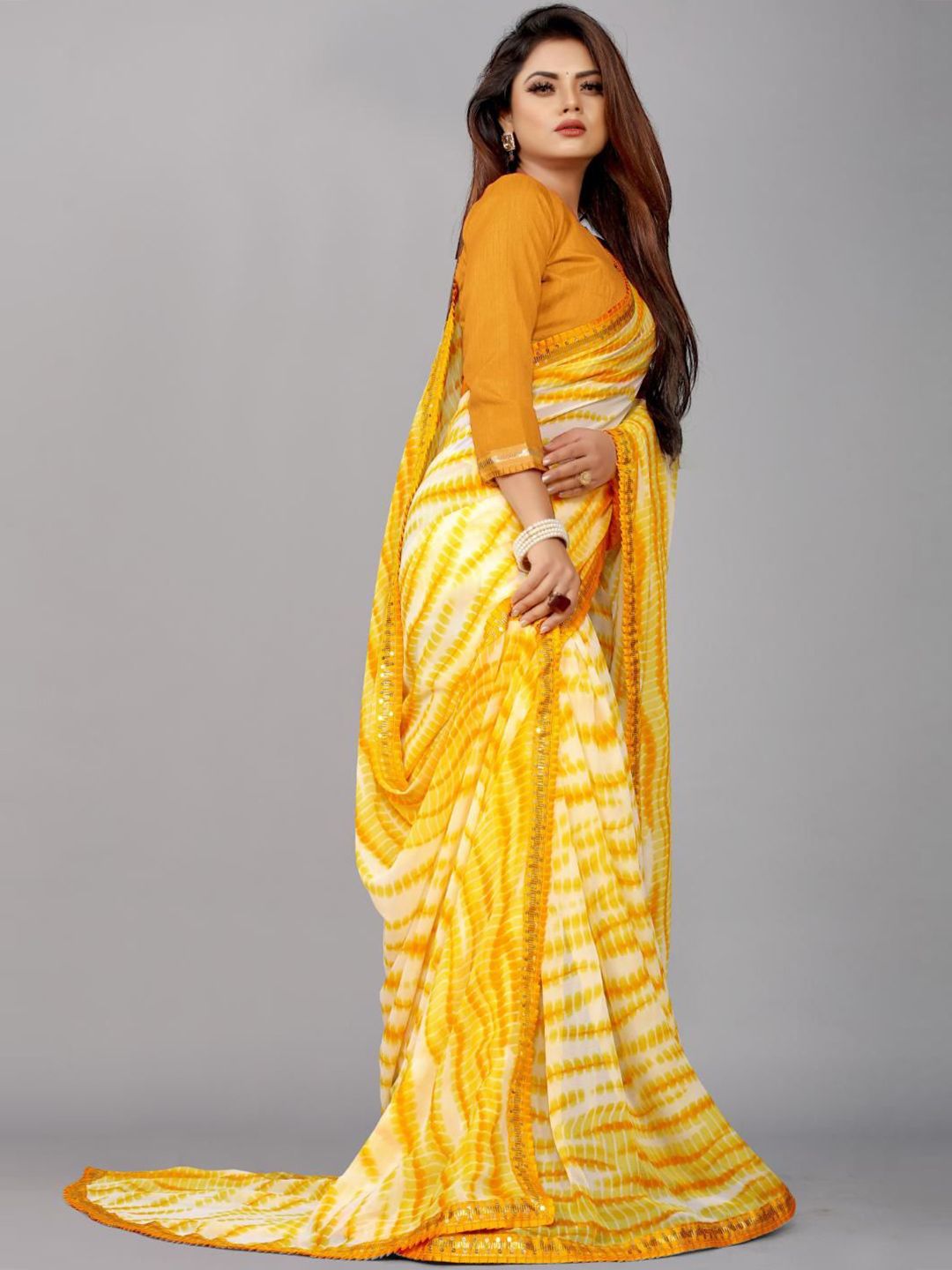 Printed Cotton Silk Party Saree