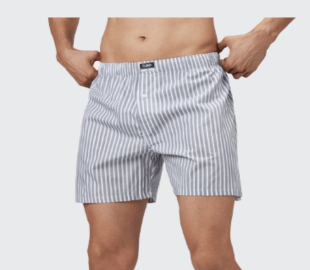 Latest Striped Boxer Shorts (Pack Of 2)