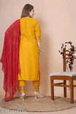 Women Fashion Traditional Kurta Set with Pant And Dupatta