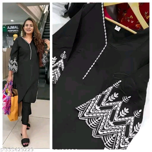 embroidory kurtI sets