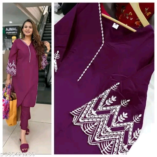 embroidory kurtI sets