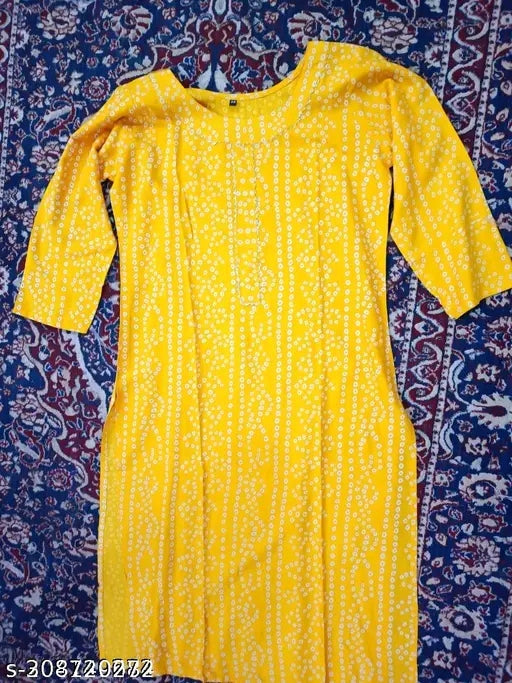 Women's Rayon Kurta Palazzo Set