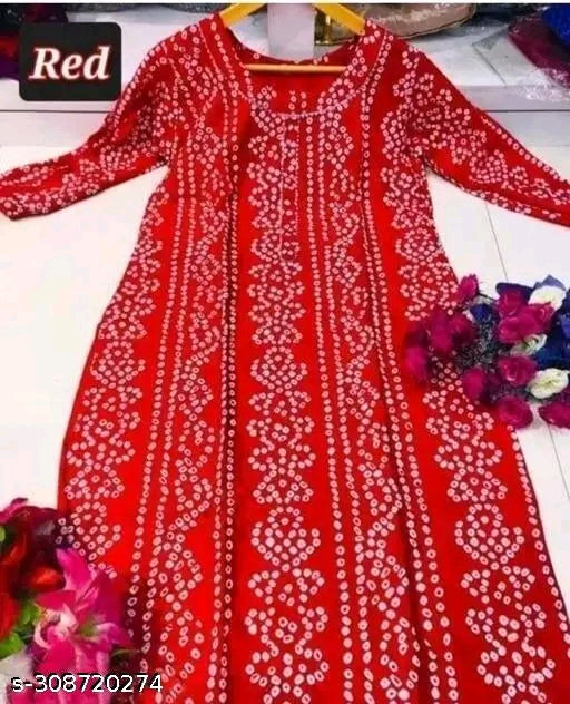 Women's Rayon Kurta Palazzo Set