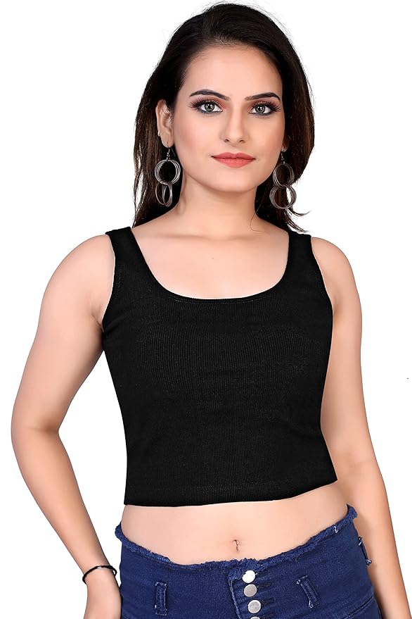 Sleeveless Women Crop Top