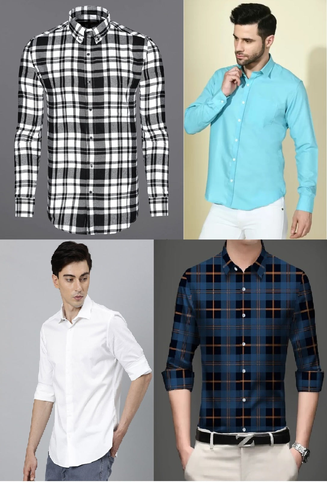 Full Sleeve Shirt(pack of 4)