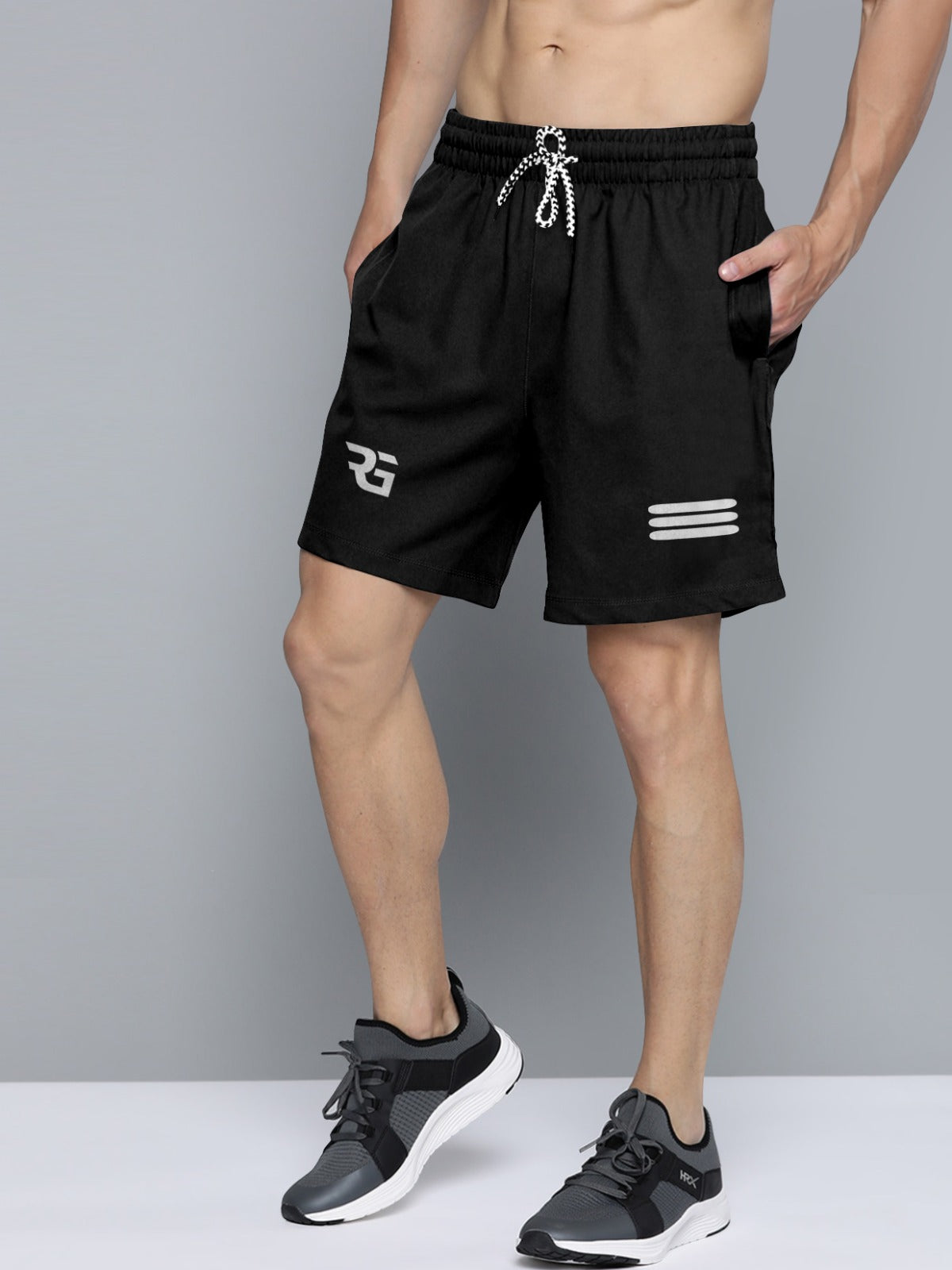 Men Boxer Shorts - 100% Combed Cotton Lycra - Side Pocket, Label Free, Plan Boxer Short