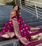 Women's Trendy Color Saree